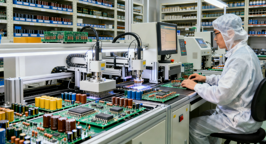 电子元器件企业案例