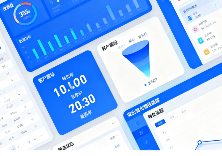 客户转化管理系统展示